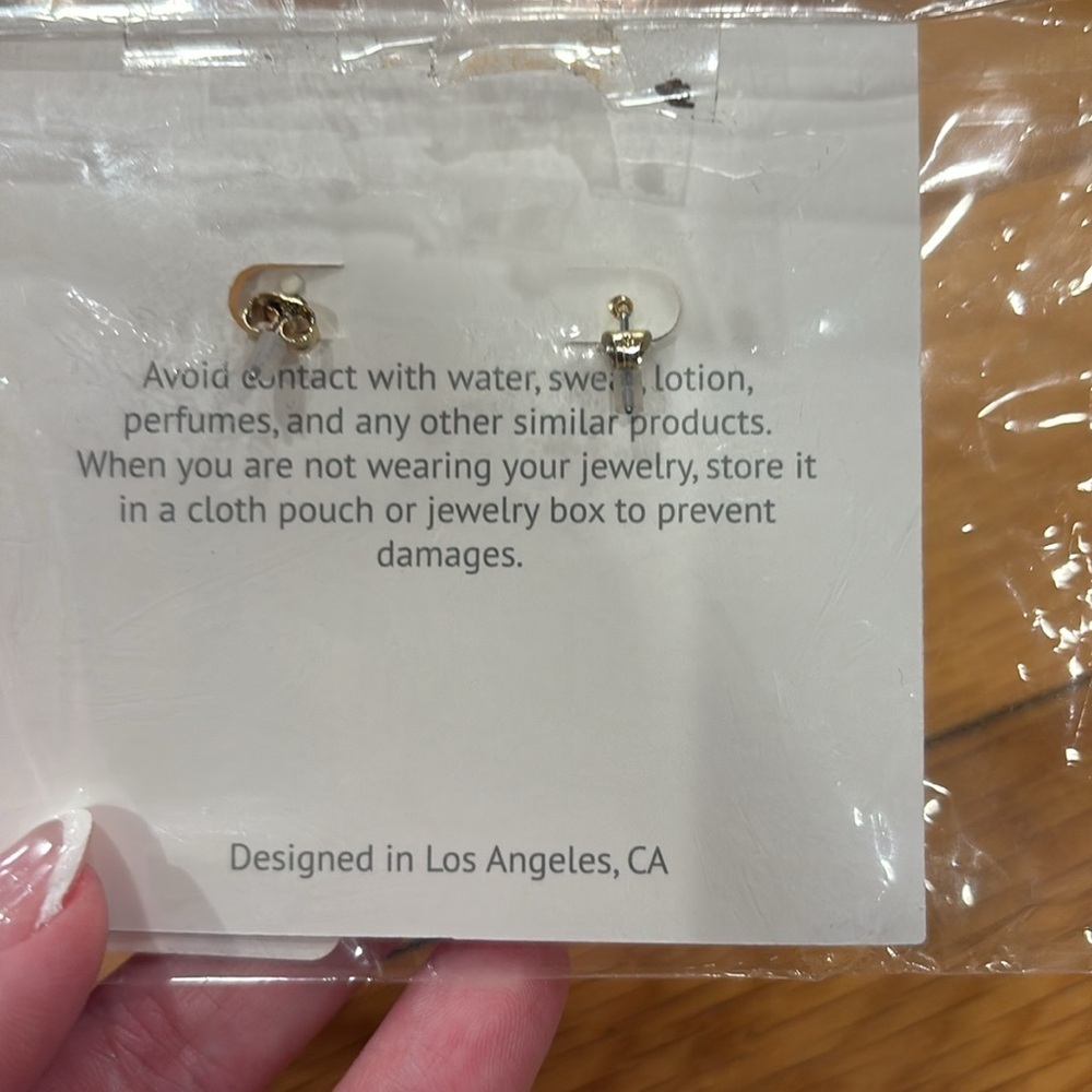 Ettika NWT earrings - Picture 2 of 2